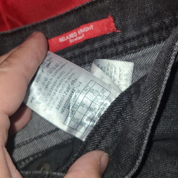 Black Guess jeans relaxed fit 38x30 - Picture 3 of 3